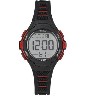 TEKDAY Black Rubber Strap 654662
