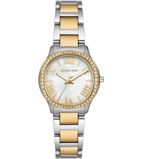 MICHAEL KORS Sage Yellow Gold-Silver Stainless Steel Bracelet MK4910