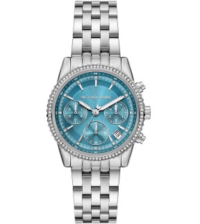 MICHAEL KORS Bryant Chronograph Silver Stainless Steel Bracelet MK7539