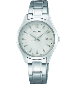 SEIKO Noble Dress Silver Stainless Steel Bracelet SUR423P1