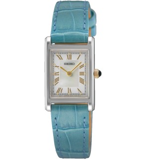 SEIKO Conceptual Blue Leather Strap SWR101P1