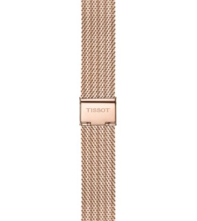 TISSOT PR 100 Lady Sport Chic Chronograph Rose Gold Stainless Steel Mesh Bracelet T1019173303100