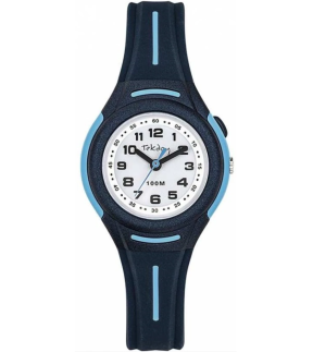TEKDAY Blue Rubber Strap 654673