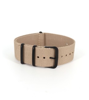 NATO Beige Nylon Strap 24mm