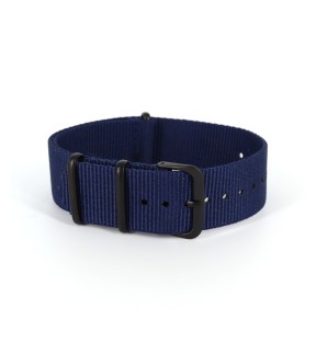 VITOPOULOS Blue Nylon Strap 22mm