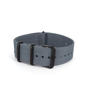 VITOPOULOS Grey Nylon Strap 22mm