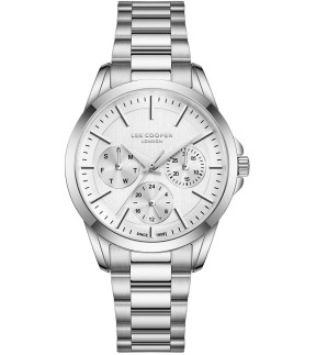 LEE COOPER Multifunction Silver Metal Bracelet LC08141.330