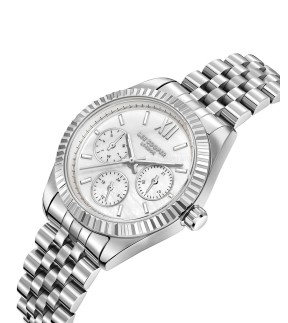 LEE COOPER Multifunction Silver Metal Bracelet LC08148.320