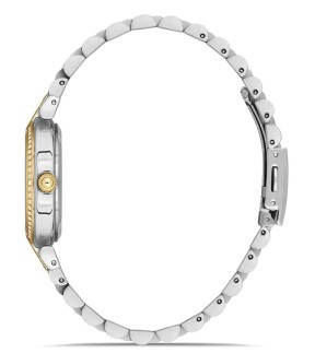 FERRO Yellow Gold-Silver Stainless Steel Bracelet FL21390AWT-D