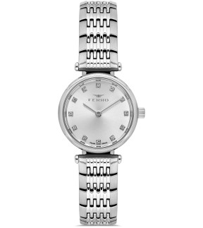 FERRO Silver Stainless Steel Bracelet FL43020A-A