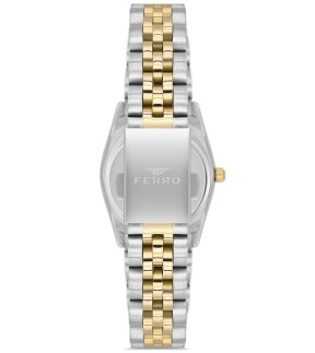 FERRO Yellow Gold-Silver Stainless Steel Bracelet FL21450AWT-D4