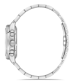 FERRO Silver Stainless Steel Bracelet FM11499AWT-A3
