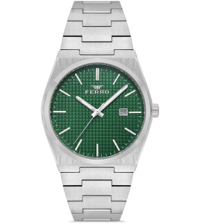 FERRO Silver Stainless Steel Bracelet F11373AWT-A6