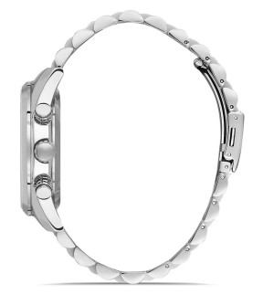 FERRO Multifunction Silver Stainless Steel Bracelet FM11507AWT-A3