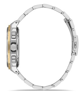 FERRO Multifunction Silver Stainless Steel Bracelet FM11590AWT-D6