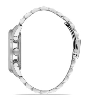 FERRO Multifunction Silver Stainless Steel Bracelet FM11507AWT-A2