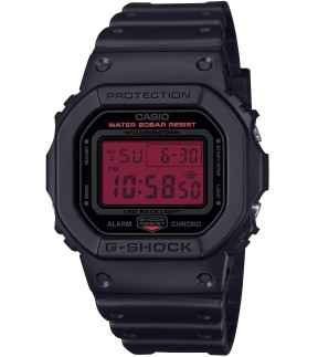 CASIO G-Shock Black Rubber Strap DW-5600BBR-1ER