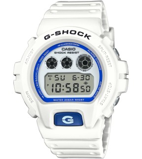 Ρολόι CASIO G-Shock Με Λευκό Καουτσούκ Λουράκι DW-6900HDS-7ER