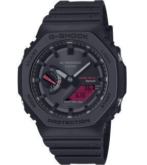 CASIO G-Shock Black Rubber Strap GA-B2100BBR-1AER