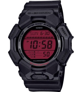 Ρολόι CASIO G-Shock Με Μαύρο Καουτσούκ Λουράκι GD-010BBR-1ER