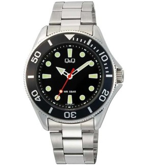 Q&Q Silver Metal Bracelet C72A-001PY