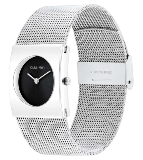 Ρολόι CALVIN KLEIN Pulse Με Ασημί Ατσάλινο Μπρασελέ 25100061