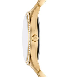 Ρολόι MICHAEL KORS Lauryn Με Κίτρινο Χρυσό Ατσάλινο Μπρασελέ MK4737