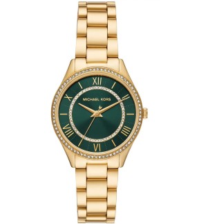 Ρολόι MICHAEL KORS Lauryn Με Κίτρινο Χρυσό Ατσάλινο Μπρασελέ MK4737