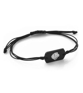 ROCKMAN Yellow Gold 14Ct Bracelet With Cords 090133