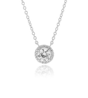 JOOLS 925 Silver Necklace With Stones FN00233N