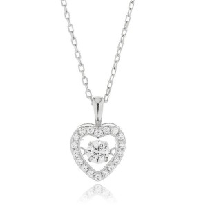 JOOLS 925 Silver Necklace With Stones N6783.1