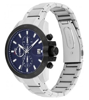 TOMMY HILFIGER Multifunction Silver Stainless Steel Bracelet 1792198