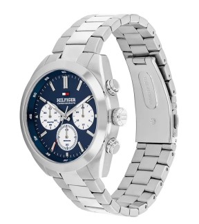 TOMMY HILFIGER Chronograph Silver Stainless Steel Bracelet 1710722