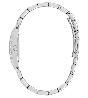 Ρολόι GUESS Bonnet Με Ασημί Ατσάλινο Μπρασελέ GW0995L1