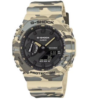 G-SHOCK Camo Rubber Strap GA-2100CM-5A