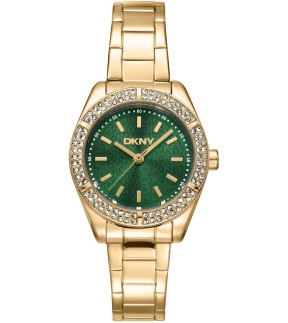 Ρολόι DKNY Evening Με Κίτρινο Χρυσό Ατσάλινο Μπρασελέ DK1L107M0065