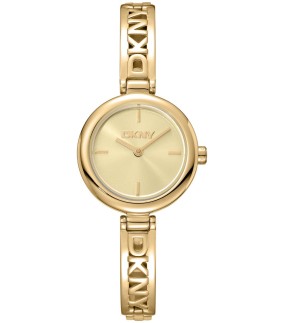 Ρολόι DKNY Με Κίτρινο Χρυσό Ατσάλινο Μπρασελέ DK1L115M0035
