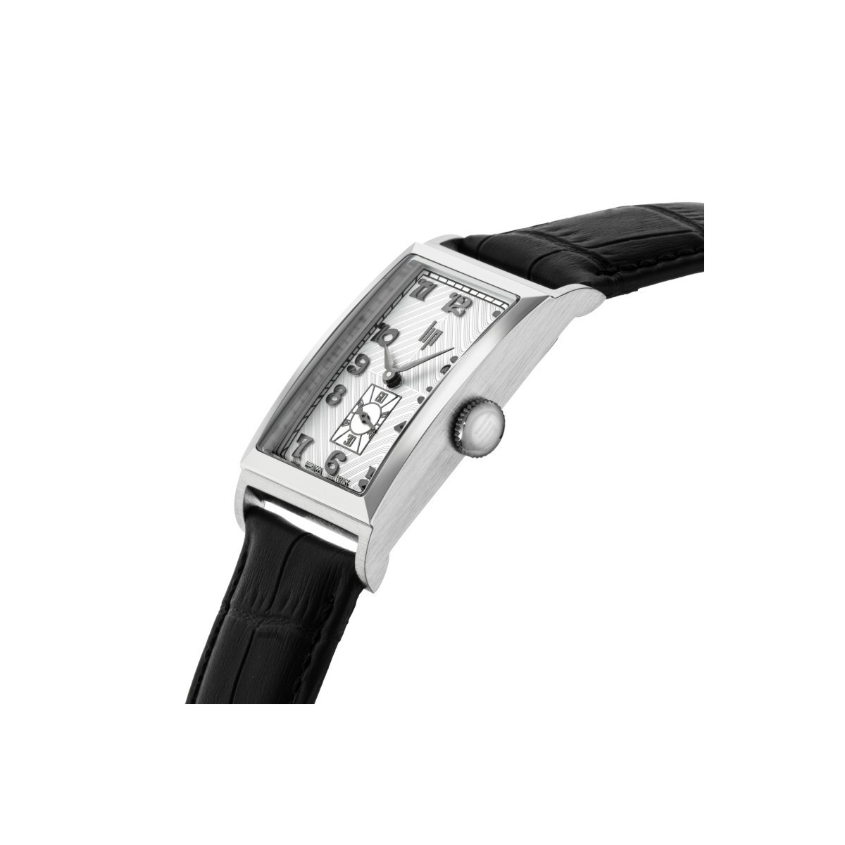 LIP Churchill T24 Black Leather Strap 671944