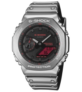 G-SHOCK Grey Silicone Strap GM-2100YRA-8AER