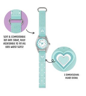 TIKKERS Light Blue Silicone Strap ATK1094-SET