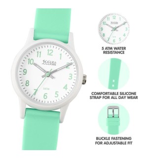 TIKKERS Green Silicone Strap TK0220