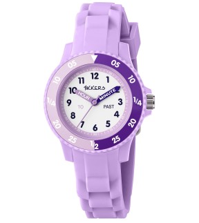 TIKKERS Purple Silicone Strap TK0218
