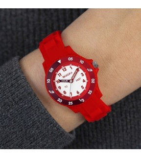 TIKKERS Red Silicone Strap TK0216