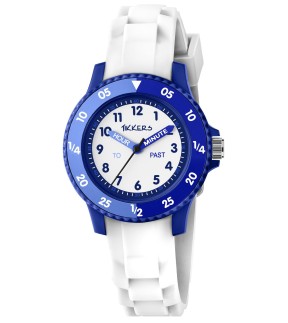 TIKKERS White Silicone Strap TK0217