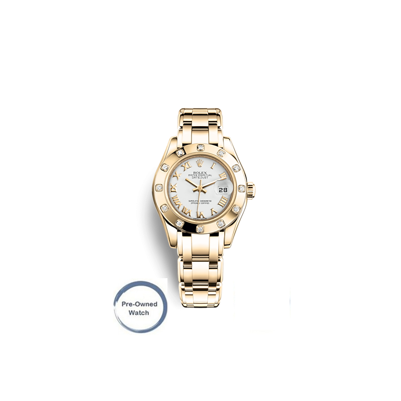 Preowned ROLEX Pearlmaster 29mm gold k18