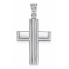 TRIANTOS Man Cross White Gold 14Ct