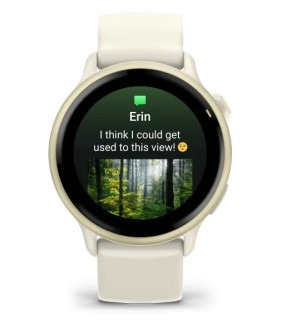 Ρολόι GARMIN vivoactive® 6 Με Μπεζ Λουράκι Σιλικόνης GA-010-02985-01