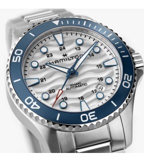 HAMILTON Khaki Navy Scuba Automatic Silver Stainless Steel Bracelet H82425110