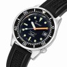 Ρολόι SQUALE 1521 Classic Με Αυτόματο Μηχανισμό Και Μαύρο Καουτσούκ Λουράκι 1521CL.VO