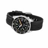 Ρολόι SQUALE 1521 Classic Με Αυτόματο Μηχανισμό Και Μαύρο Καουτσούκ Λουράκι 1521CL.VO
